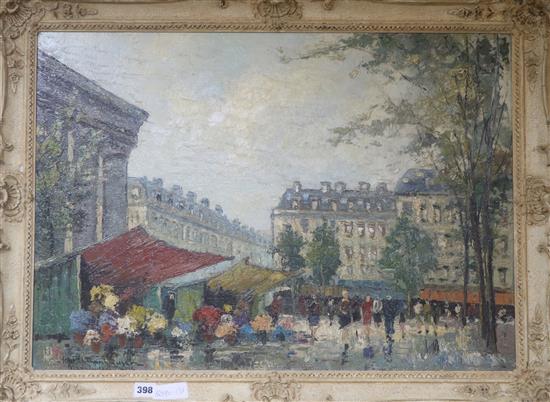 Joh Thanhauser La Madeleine, Paris 50 x 70cm